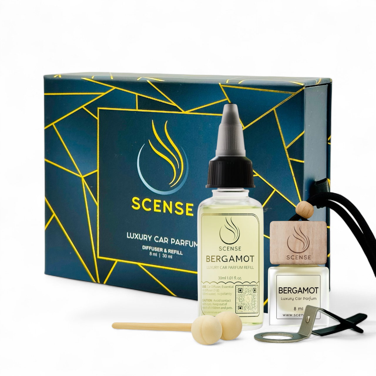 BERGAMOT (LeLabo Bergamote 22 Inspired) Car Fragrance Set BERGAMOT (LeLabo Bergamote 22 Inspired) Car Fragrance Set