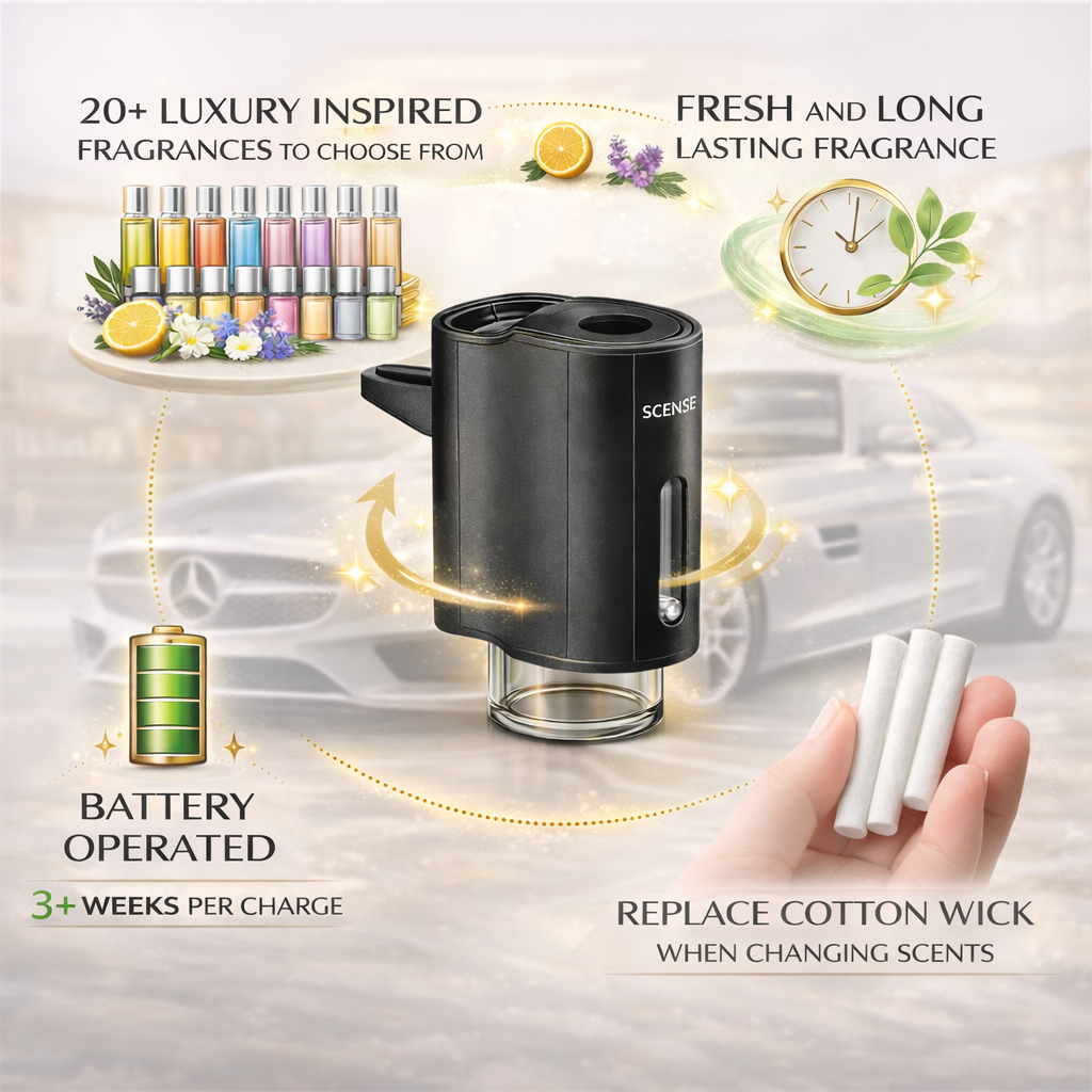 SCENSE Electric Car Parfum Diffuser