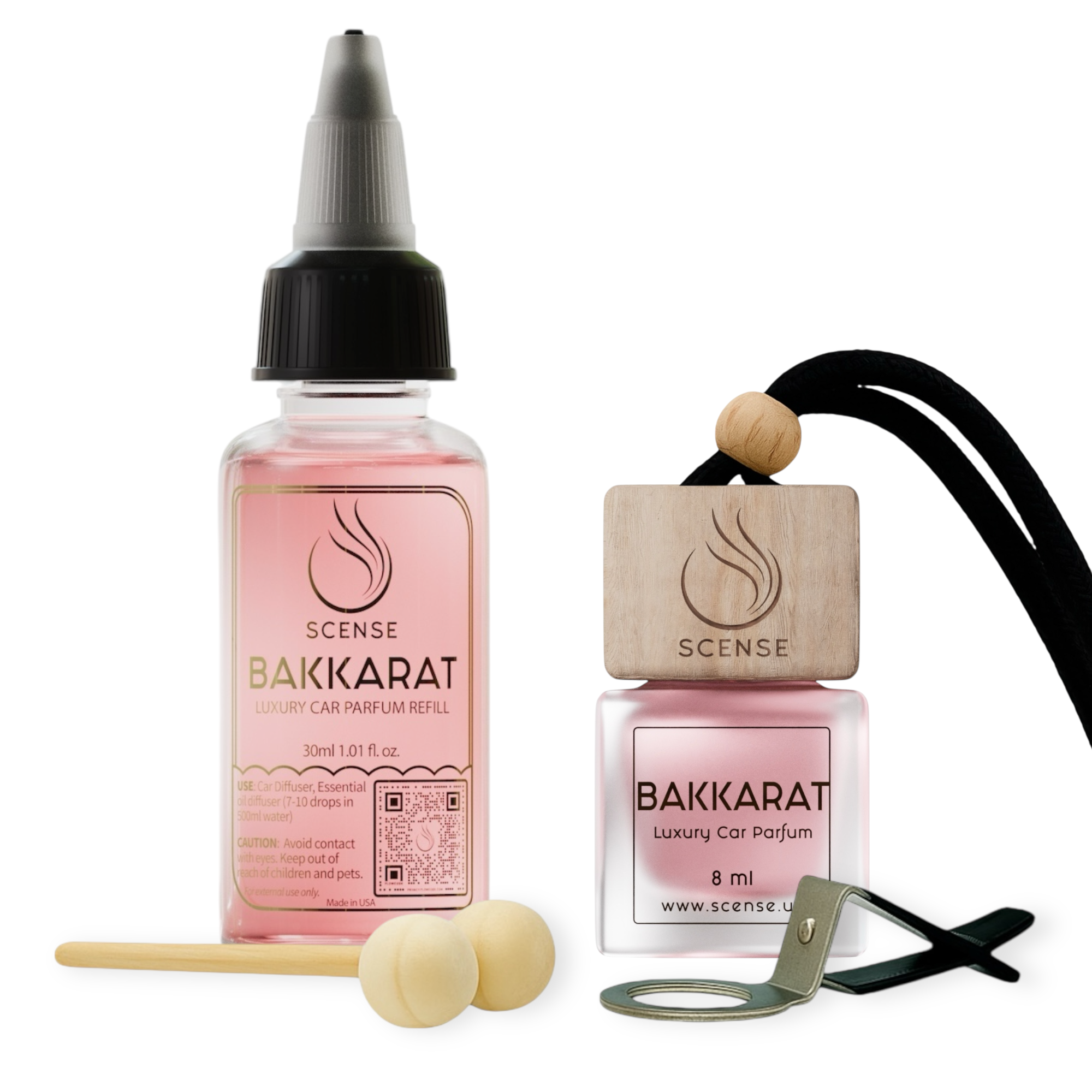 BAKKARAT EXT (Baccarat Rouge 540 EXT inspired) Car Fragrance Set