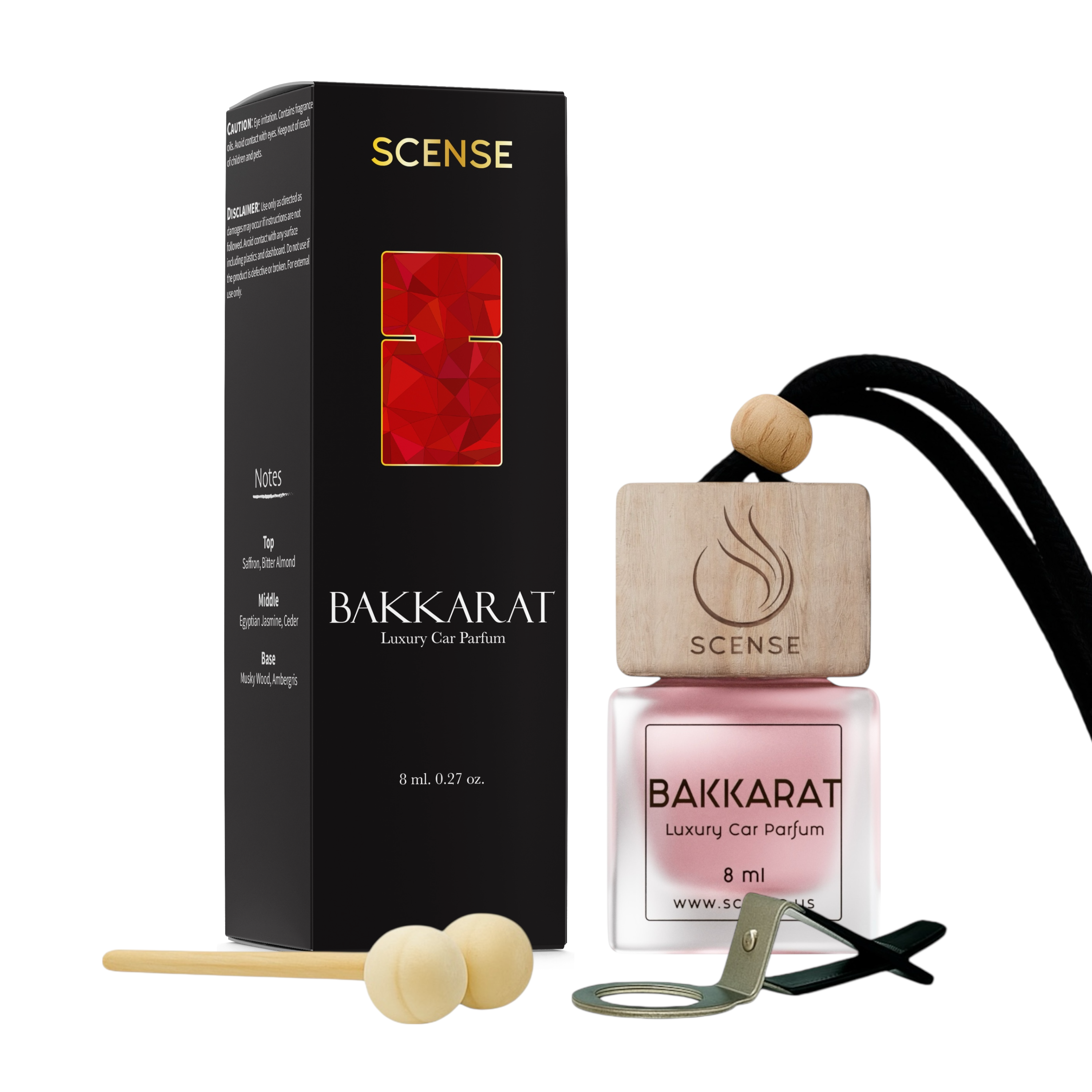 BAKKARAT EDP (Baccarat Rouge 540 EDP inspired) Car Fragrance