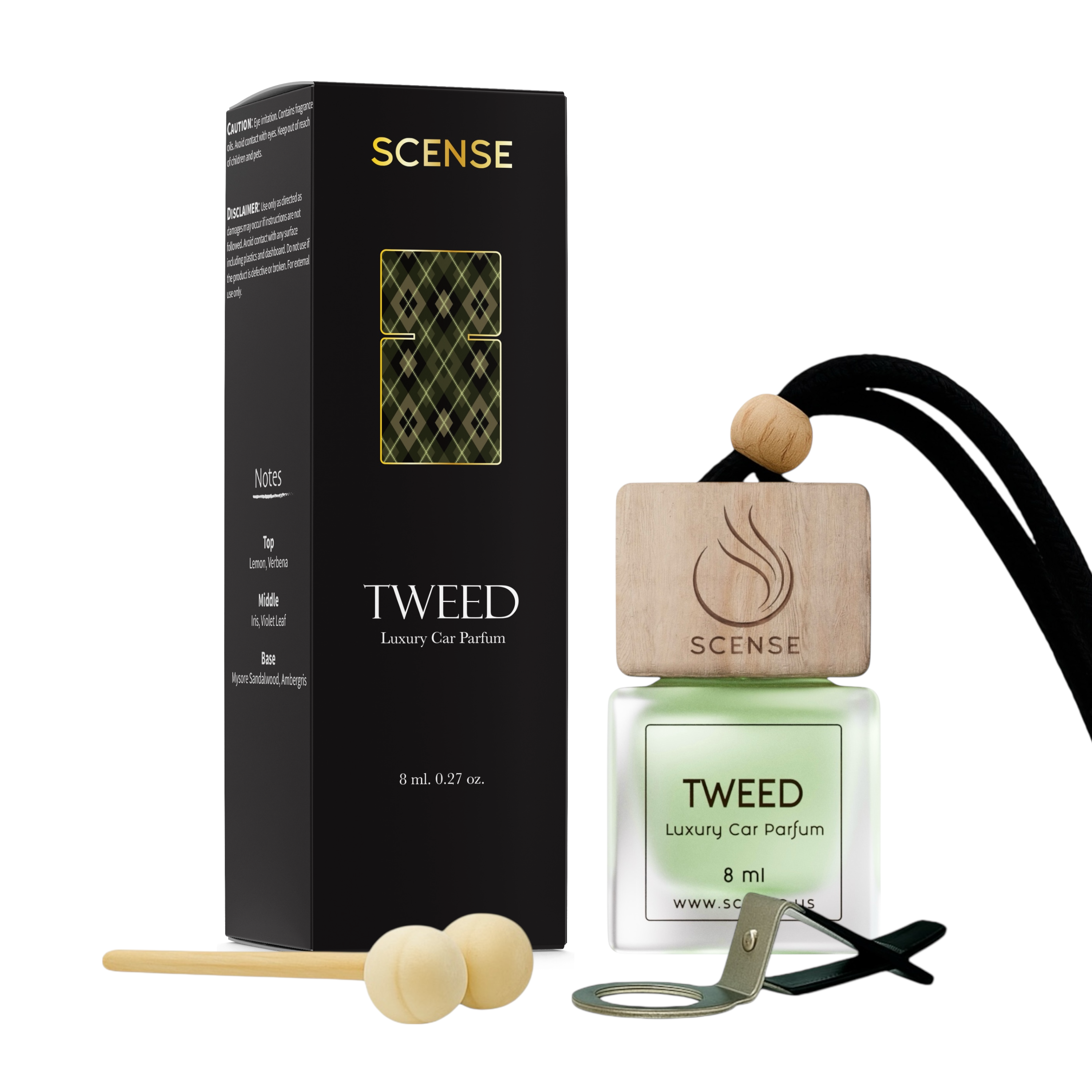 TWEED (Creed Green Irish Tweed inspired) Car Fragrance