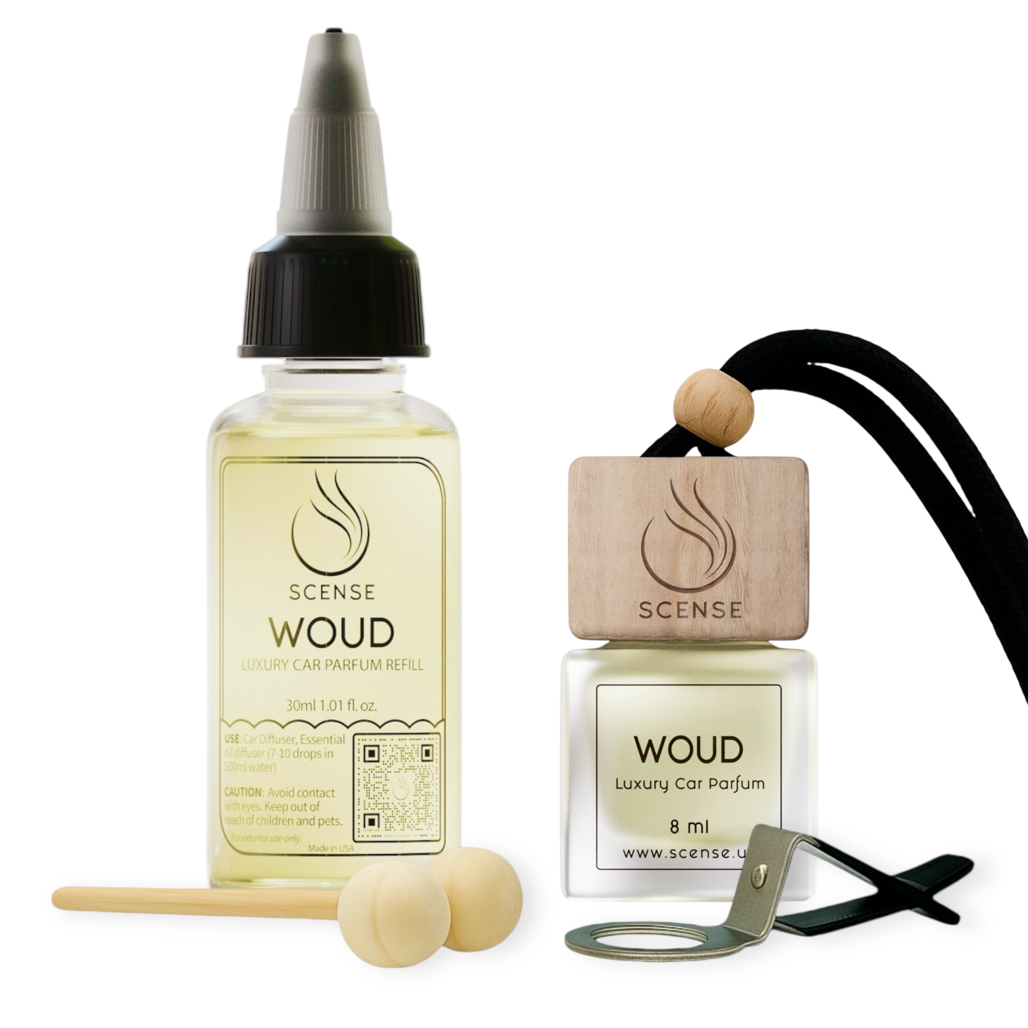 WOUD (TF Oud Wood inspired) Car Fragrance Set