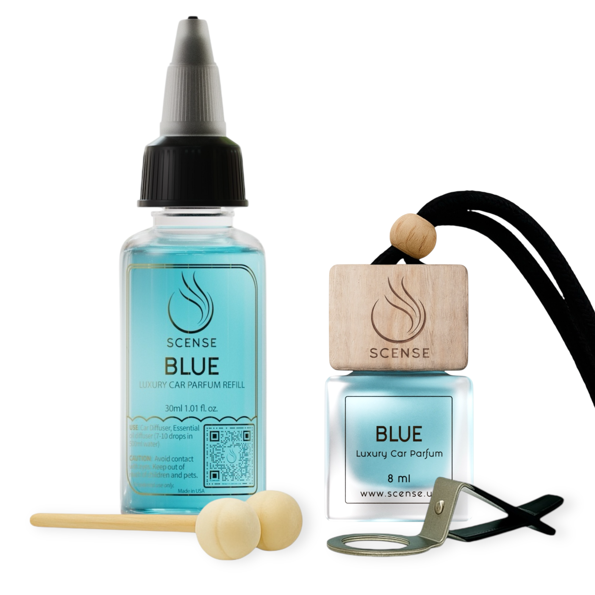BLUE (Chanel BLEU inspired) Car Fragrance Combo