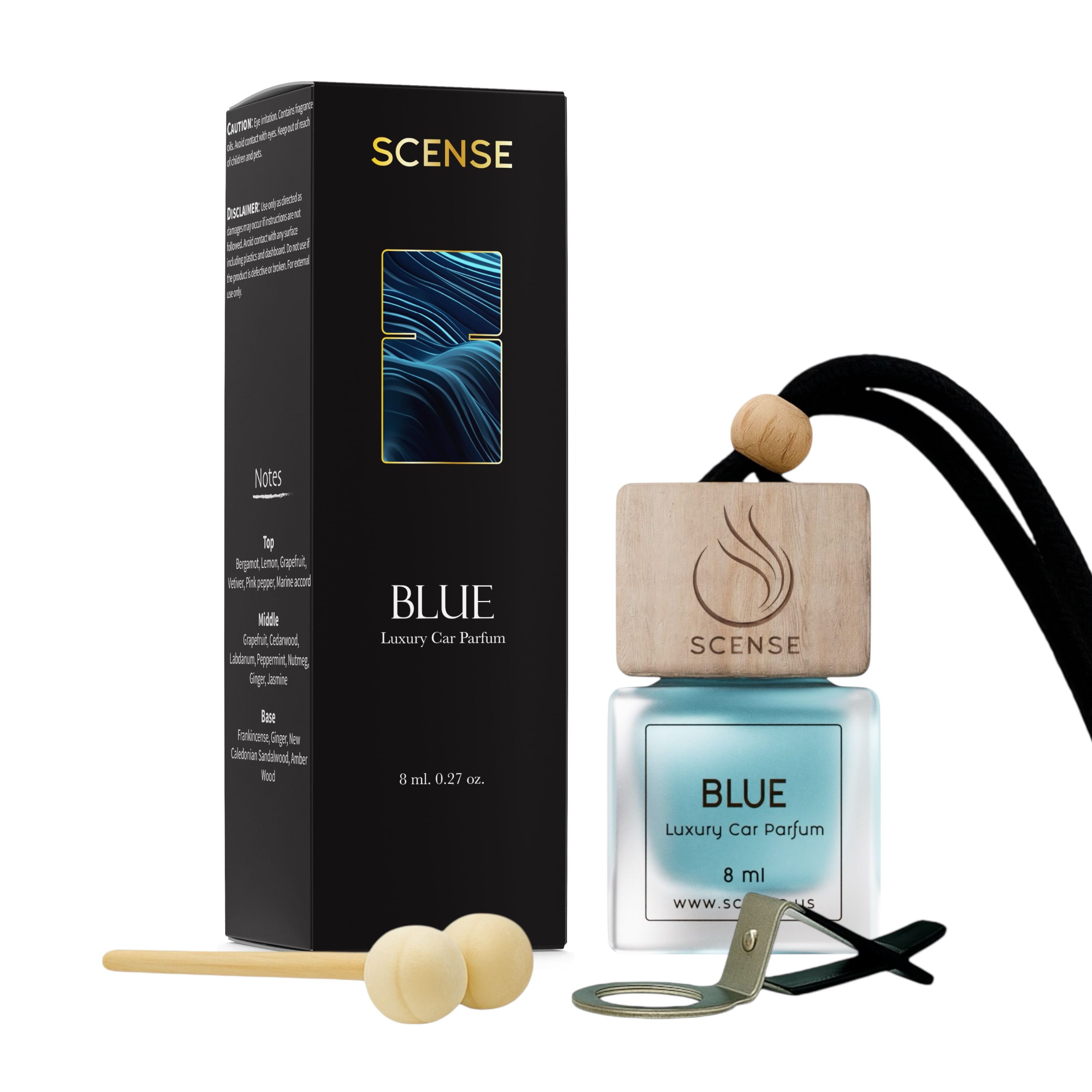 BLUE (Chanel Bleu inspired) Car Fragrance