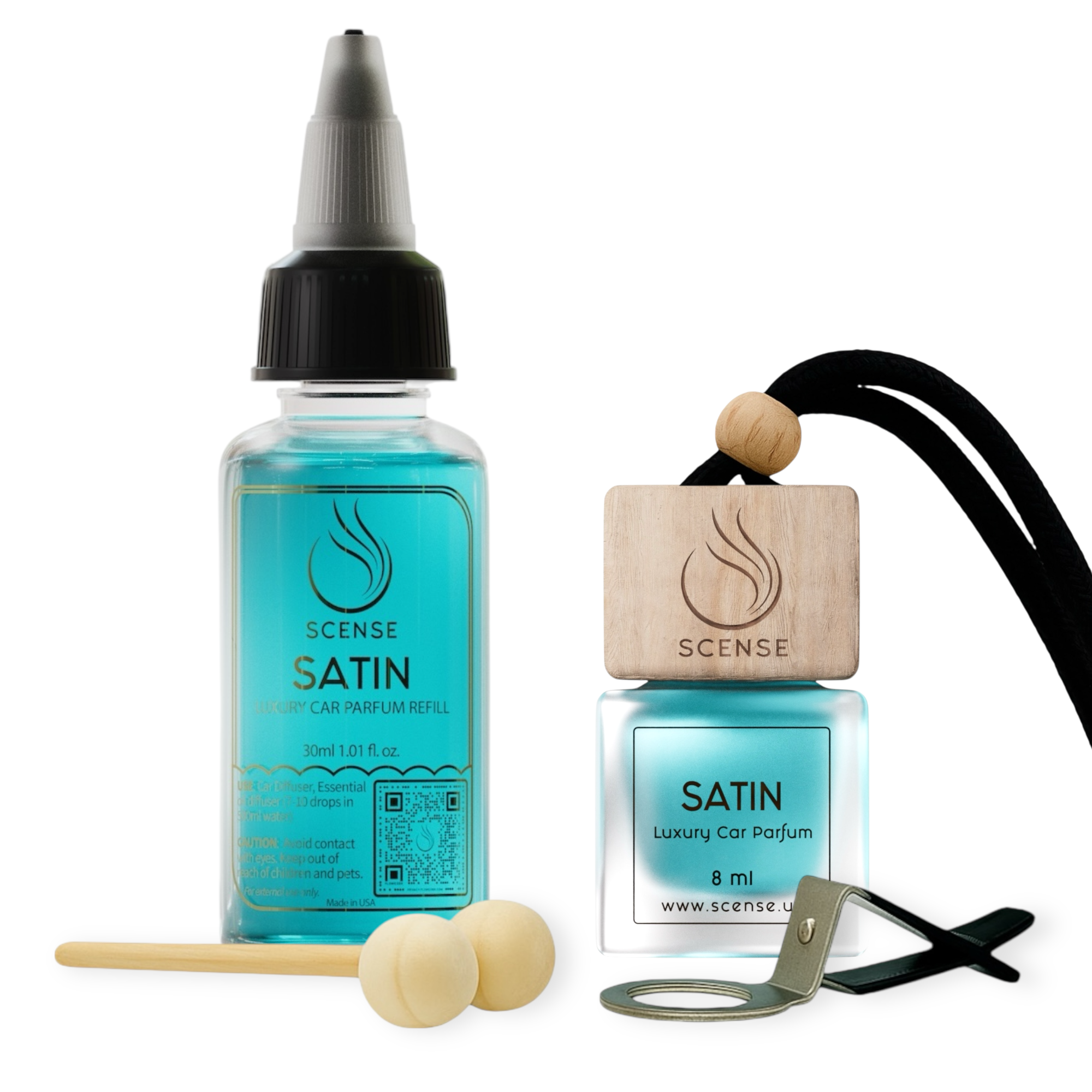 SATIN (MFK Oud Satin Mood inspired) Car Fragrance Set