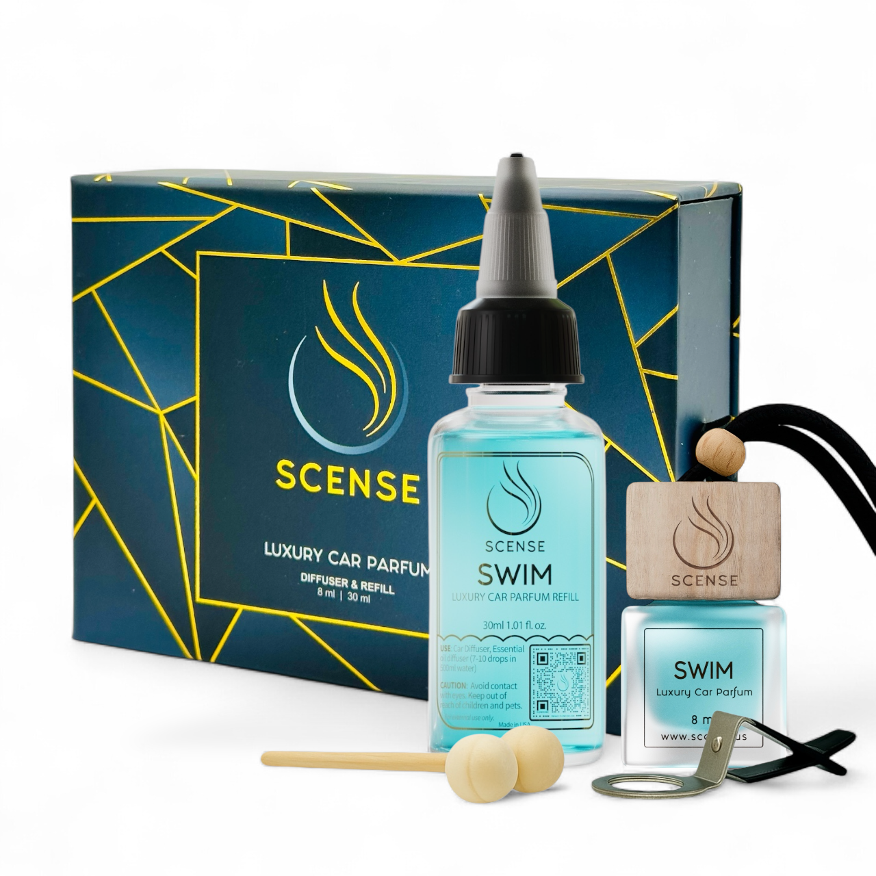 SWIM (LV Afternoon Swim inspired) Car Fragrance Set